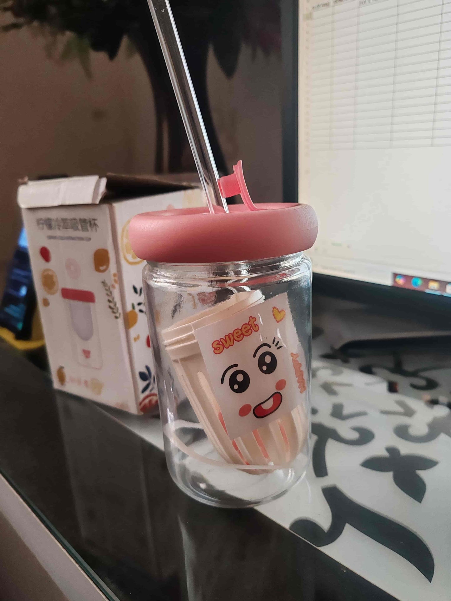 Bear Strep Tumbler - Stay Cute, Stay Hydrated!