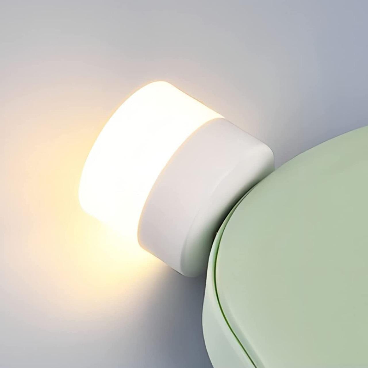 USB Plug and Play Light USB LED Light for Car Bulb, Indoor, Outdoor, Reading, Sleep 4pcs Led Light��(White) ( Pack of 10 )
