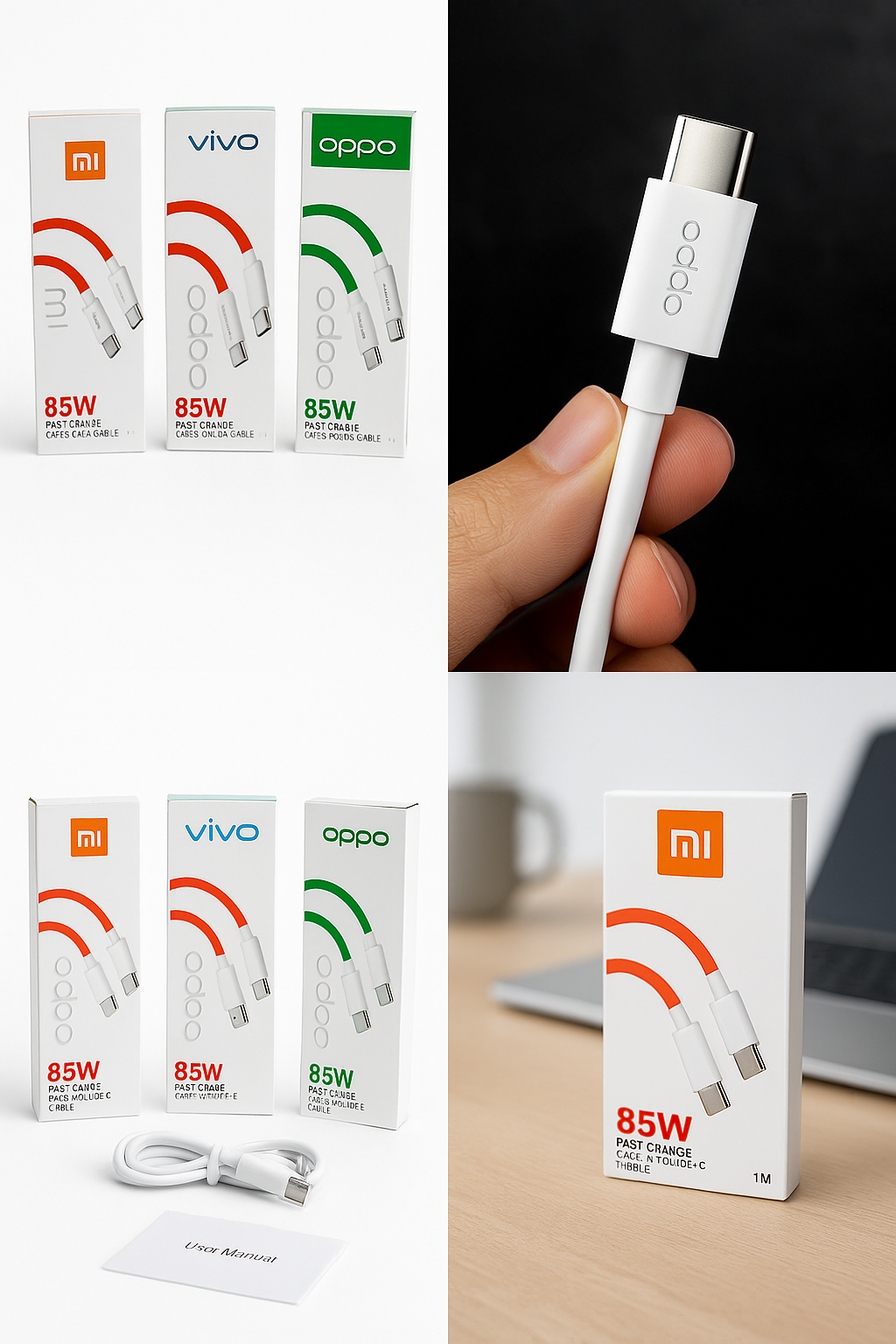 85W USB-C Fast Charging Cable